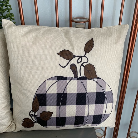 Farmhouse Style Autumn Fall Harvest Pillowcase Set - Picture 3 of 5